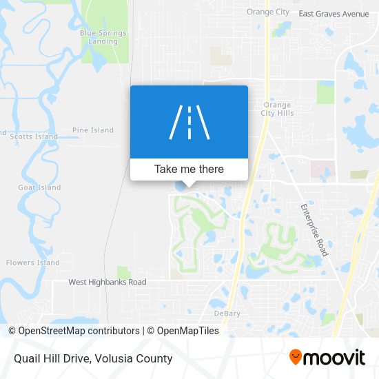 Quail Hill Drive map