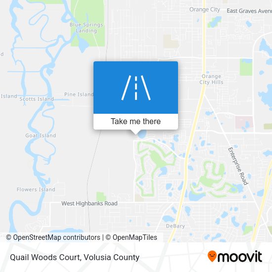 Mapa de Quail Woods Court