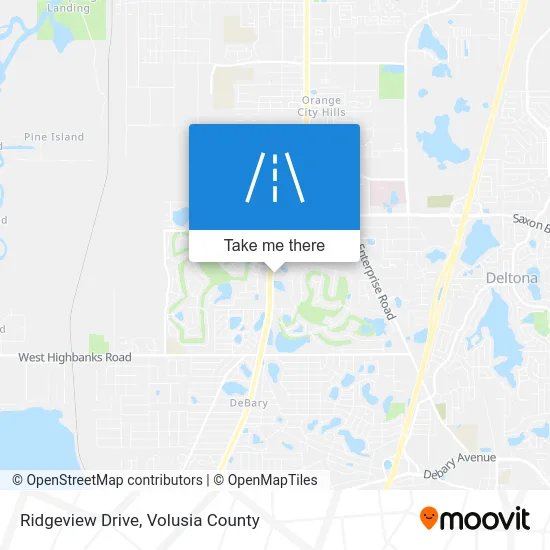 Ridgeview Drive map