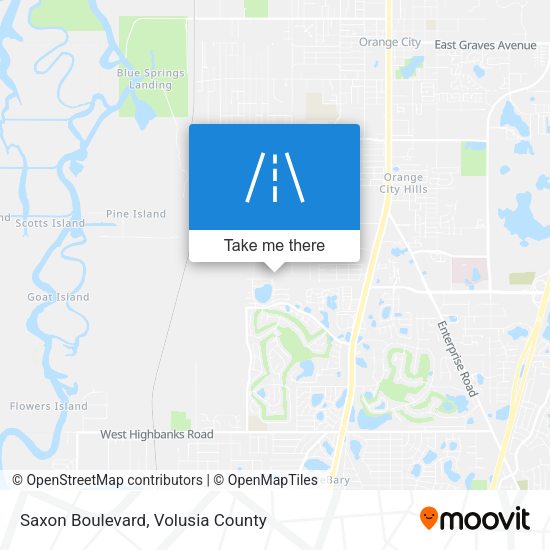 Saxon Boulevard map