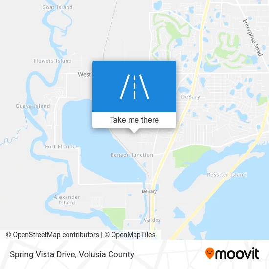 Spring Vista Drive map