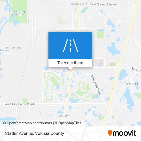 Statler Avenue map
