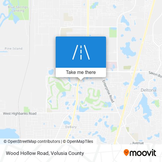 Mapa de Wood Hollow Road