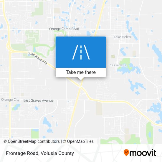 Frontage Road map