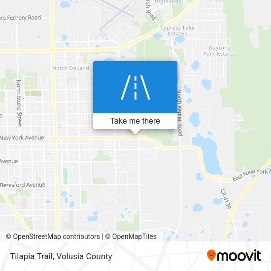 Tilapia Trail map
