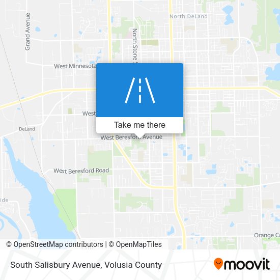 South Salisbury Avenue map