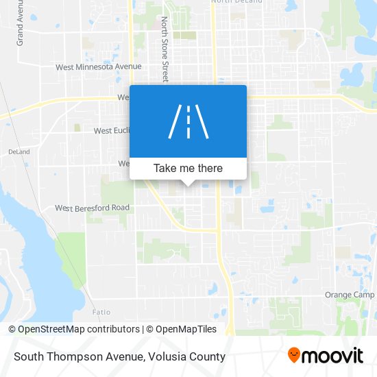 Mapa de South Thompson Avenue