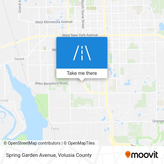 Mapa de Spring Garden Avenue
