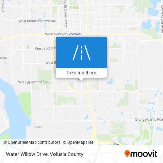 Water Willow Drive map