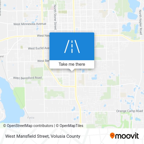 Mapa de West Mansfield Street