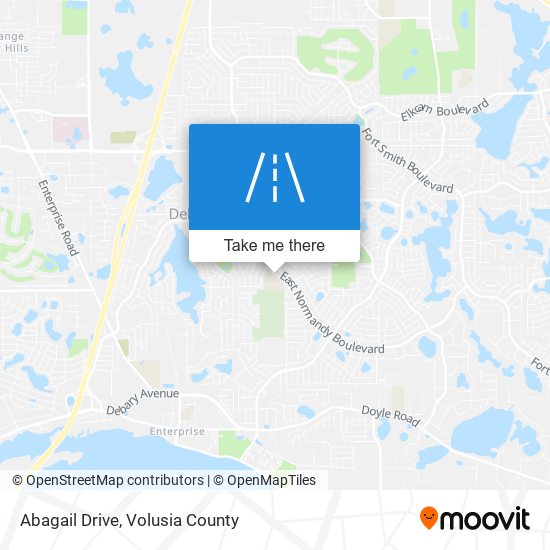 Abagail Drive map