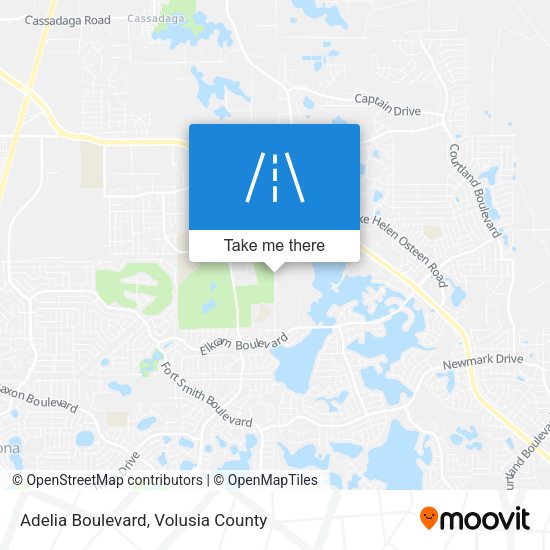 Adelia Boulevard map