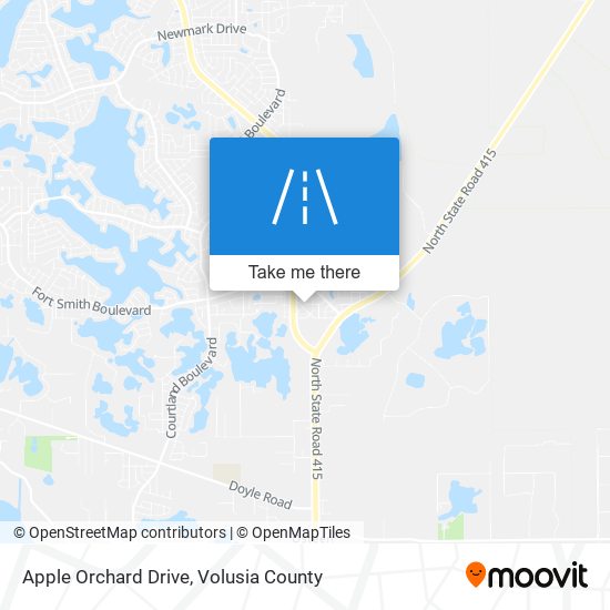 Mapa de Apple Orchard Drive