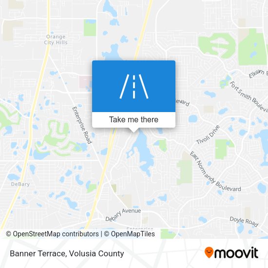 Mapa de Banner Terrace