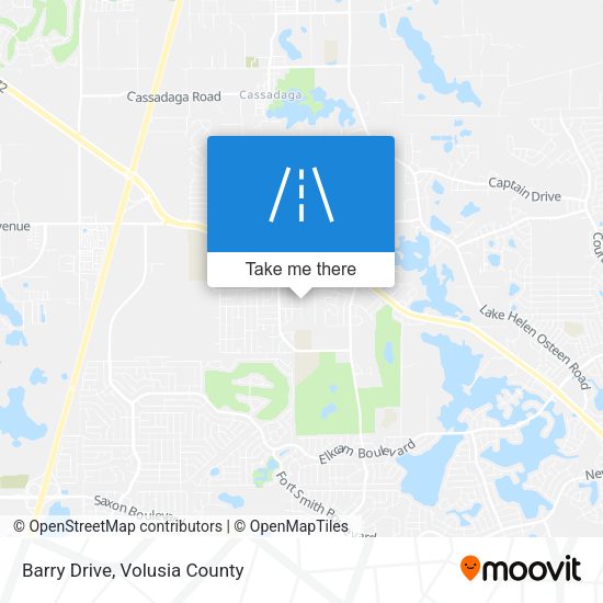 Mapa de Barry Drive
