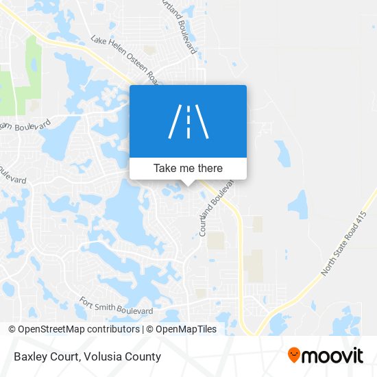 Baxley Court map