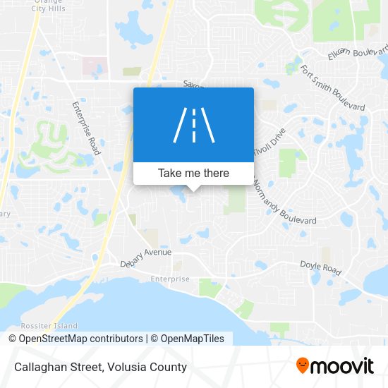 Callaghan Street map