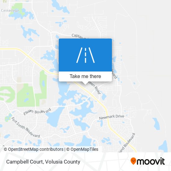 Mapa de Campbell Court