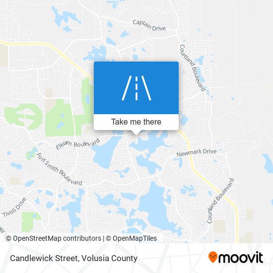 Candlewick Street map