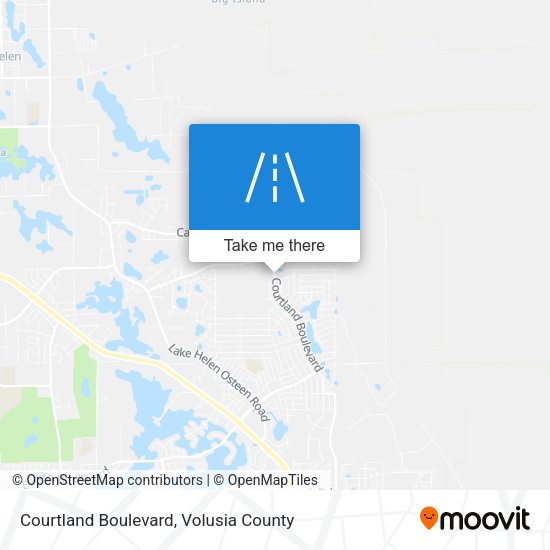 Mapa de Courtland Boulevard