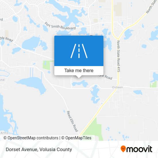 Mapa de Dorset Avenue