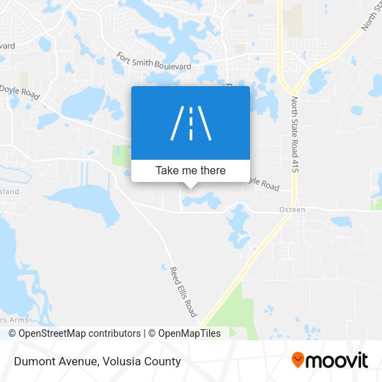 Dumont Avenue map