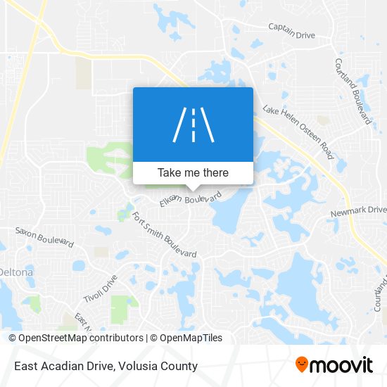 East Acadian Drive map