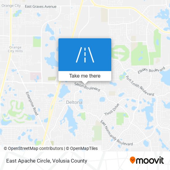 Mapa de East Apache Circle