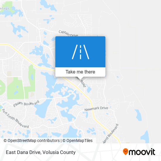 Mapa de East Dana Drive