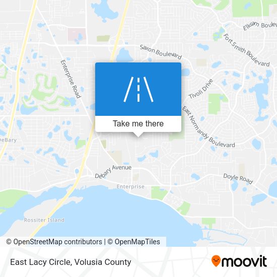 Mapa de East Lacy Circle