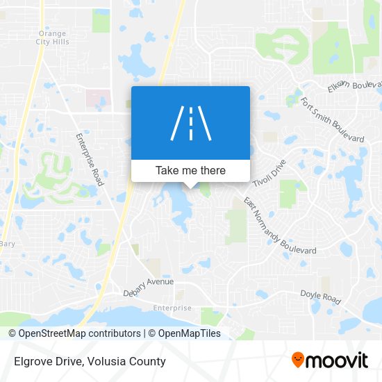 Elgrove Drive map