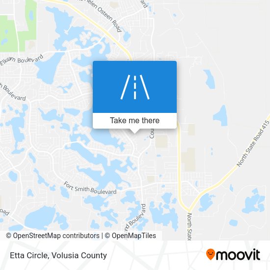 Mapa de Etta Circle