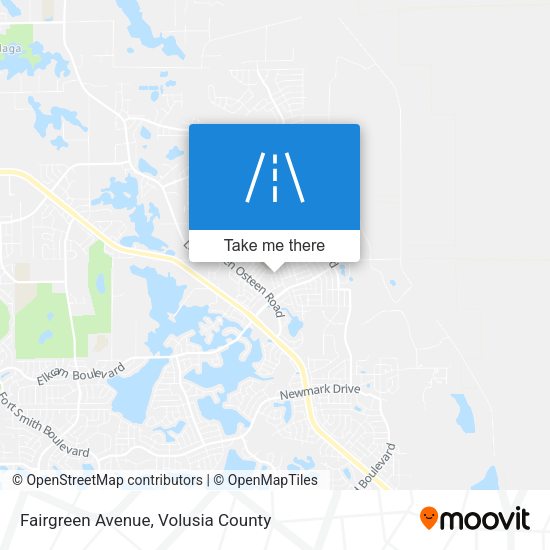 Mapa de Fairgreen Avenue