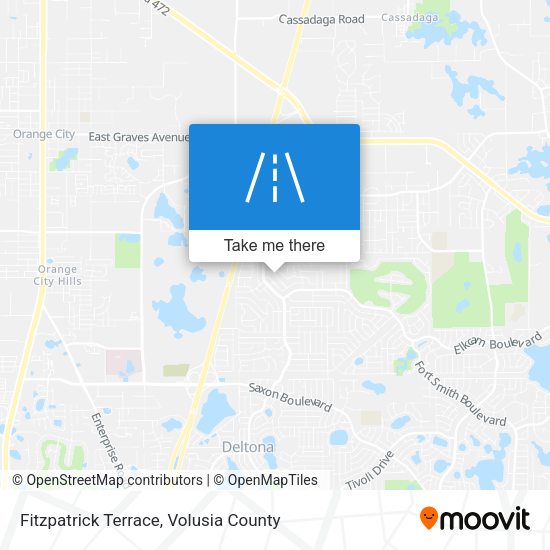 Mapa de Fitzpatrick Terrace