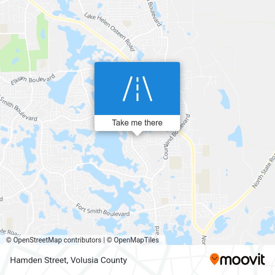Hamden Street map