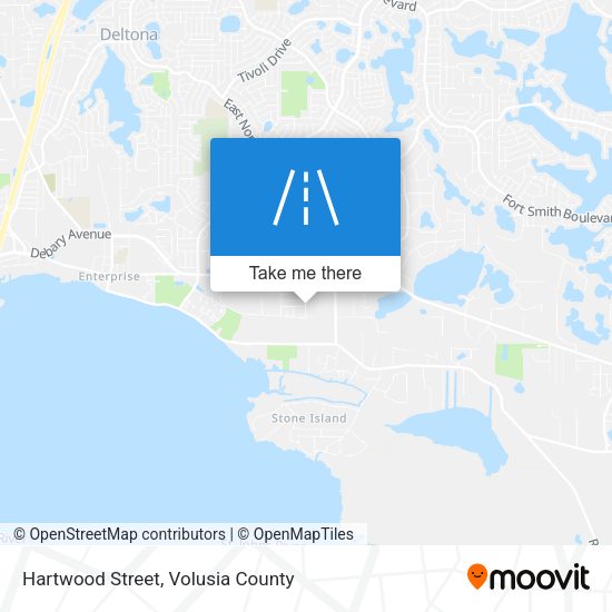 Hartwood Street map