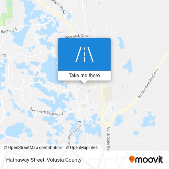 Mapa de Hathaway Street