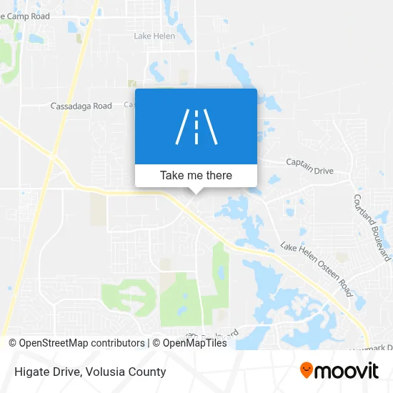 Higate Drive map