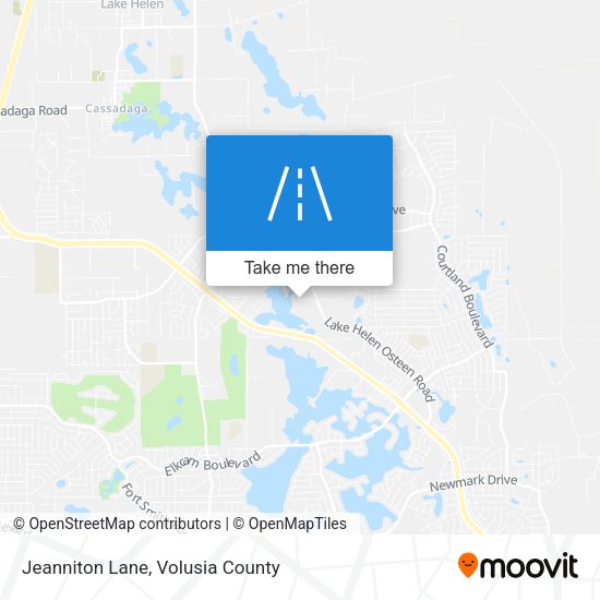 Mapa de Jeanniton Lane