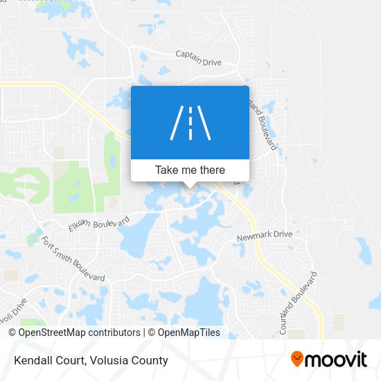 Mapa de Kendall Court
