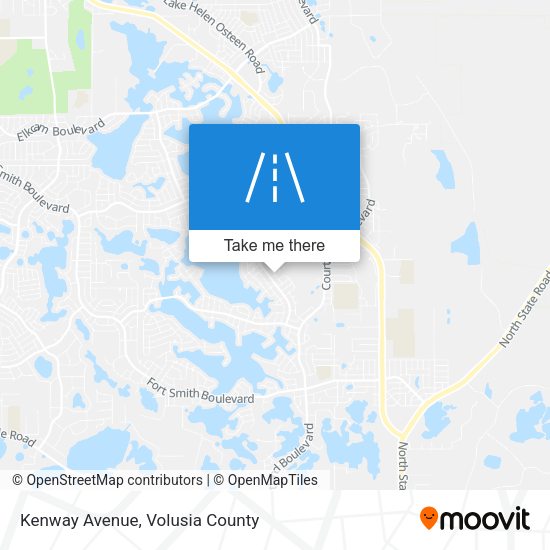 Mapa de Kenway Avenue