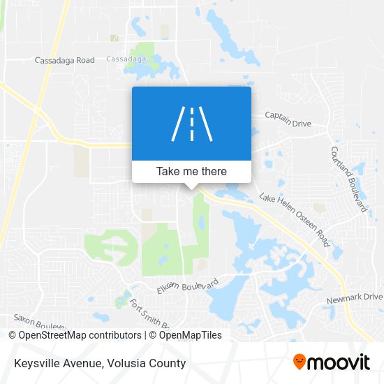 Mapa de Keysville Avenue