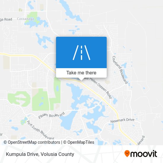 Kumpula Drive map