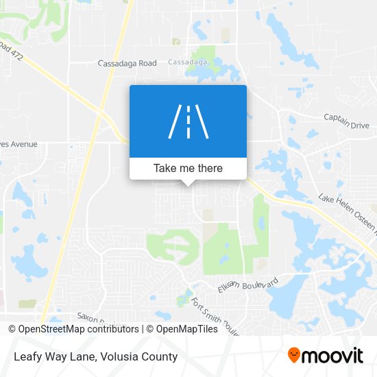 Mapa de Leafy Way Lane