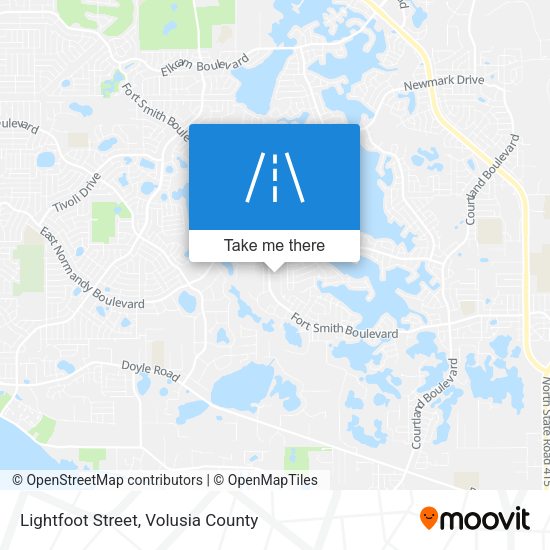 Lightfoot Street map