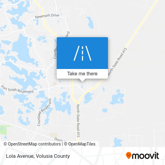 Lola Avenue map