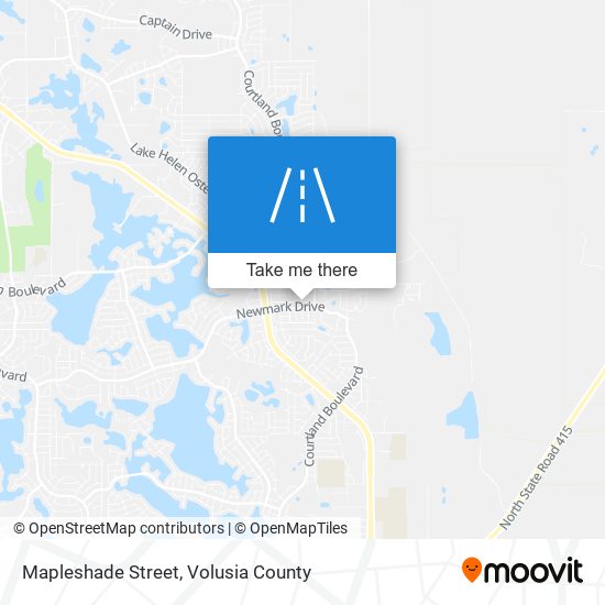 Mapleshade Street map