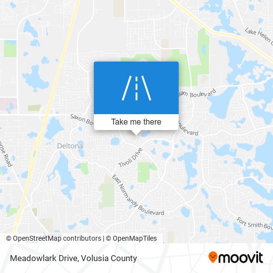 Meadowlark Drive map