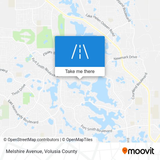 Mapa de Melshire Avenue
