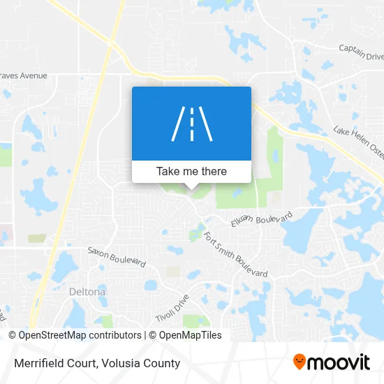 Merrifield Court map